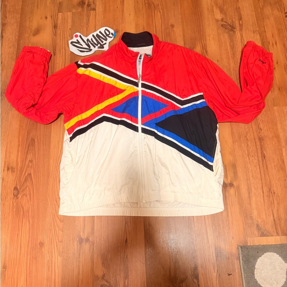 Colorful vintage Head Windbreaker Jacket